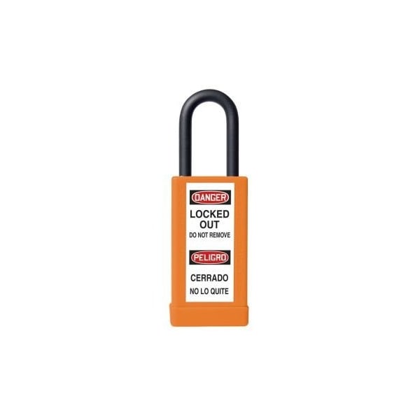 Accuform BRASS BODY PADLOCKS BODY HEIGHT KDL441OR KDL441OR - main